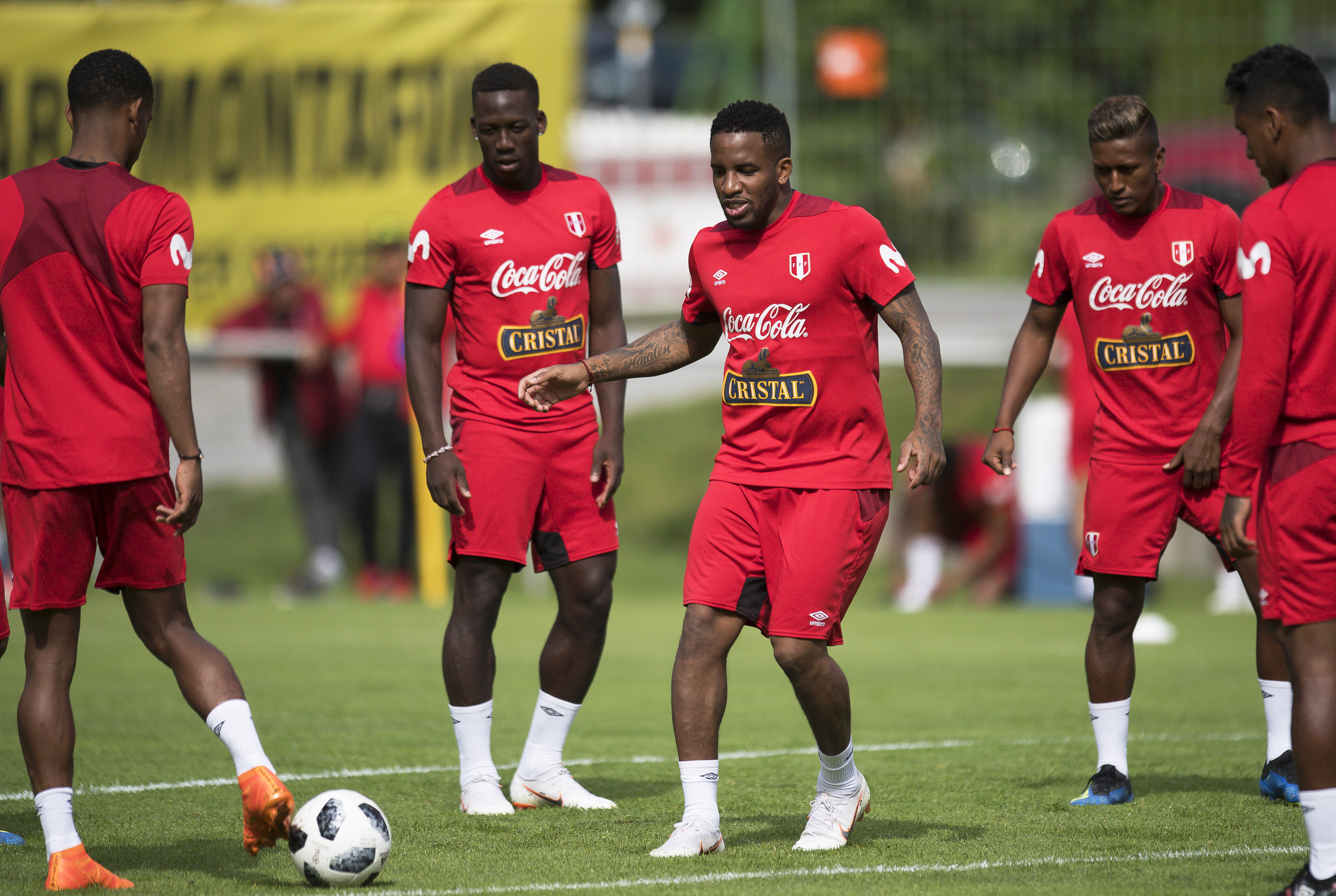 秘鲁队备战国际赛全力以赴