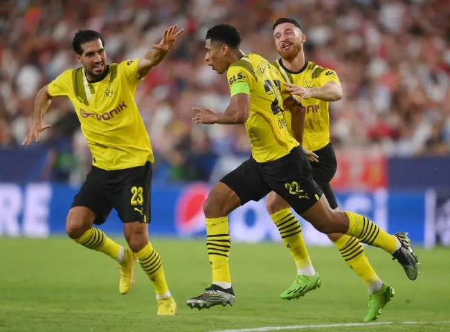 塞维利亚横扫瑞士，贝林厄姆带队取胜